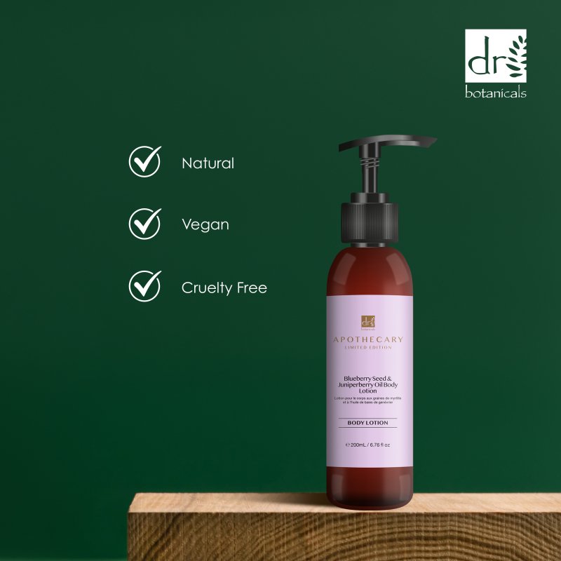 Skin Chemist Blueberry Seed & Juniperberry Oil Body Lotion 200ml
