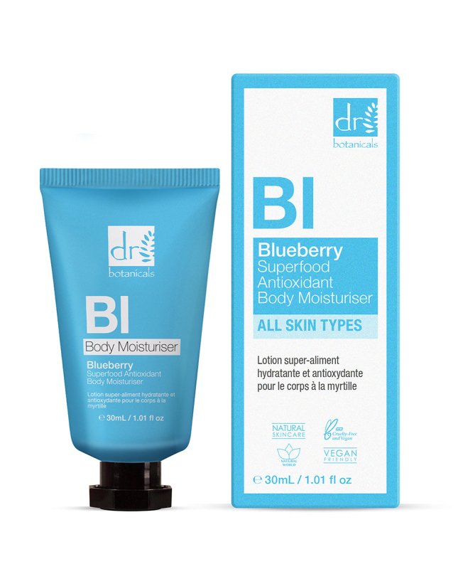 Skin Chemist Blueberry Superfood Antioxidant Body Moisturiser 30ml