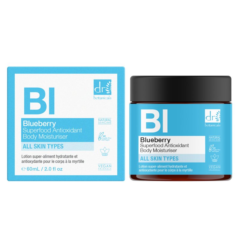 Skin Chemist Blueberry Superfood Antioxidant Body Moisturiser 60ml
