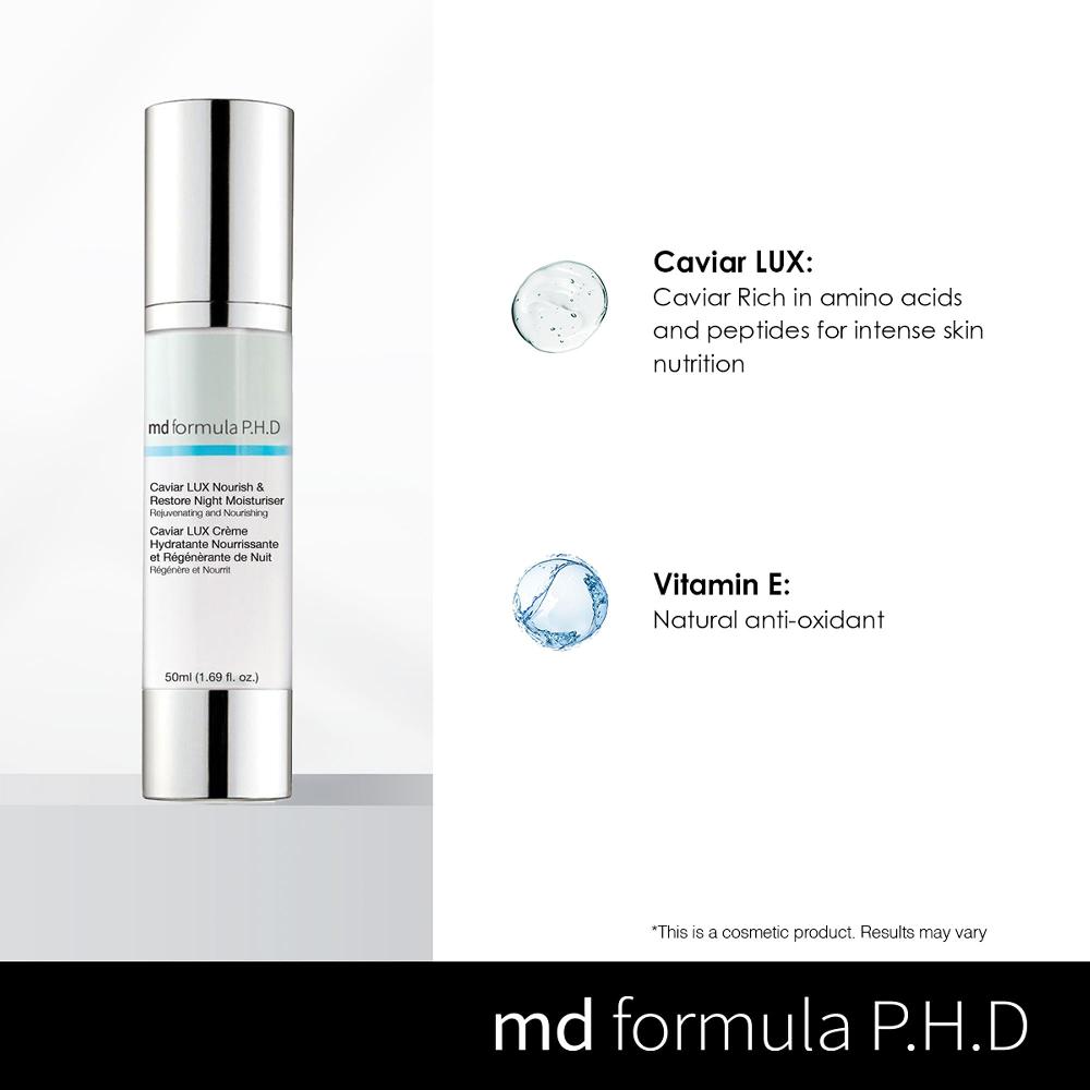 Skin Chemist Caviar LUX Nourish & Restore Night Moisturiser 50ml