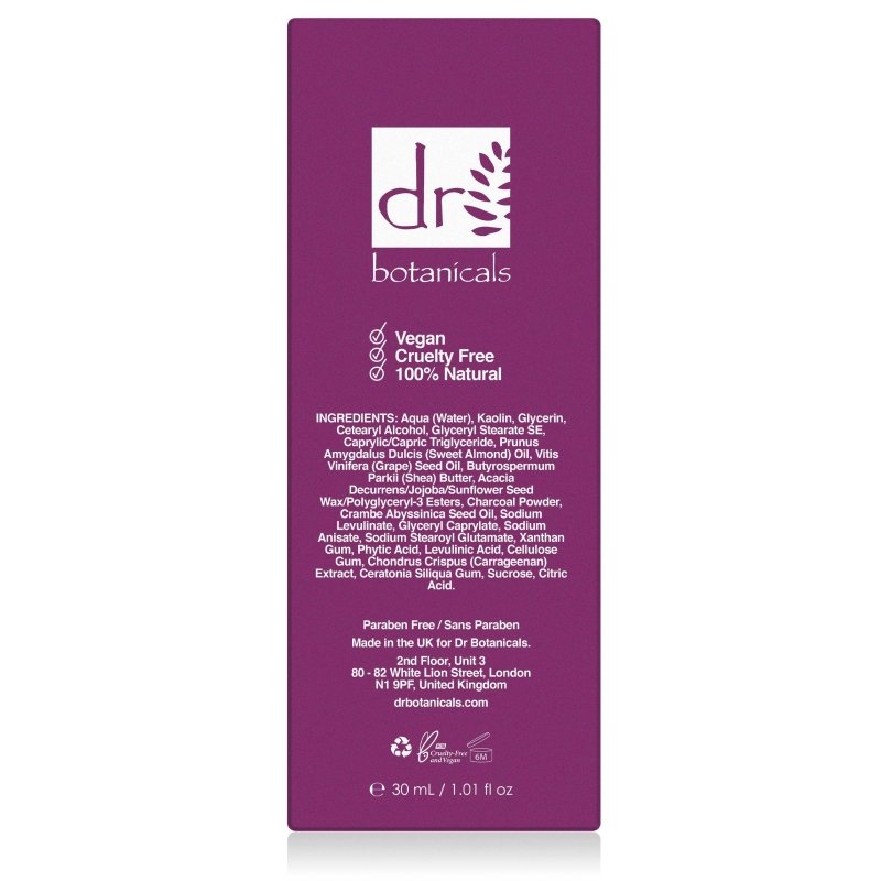 Skin Chemist Charcoal Superfood Mattifying Face Mask 30ml