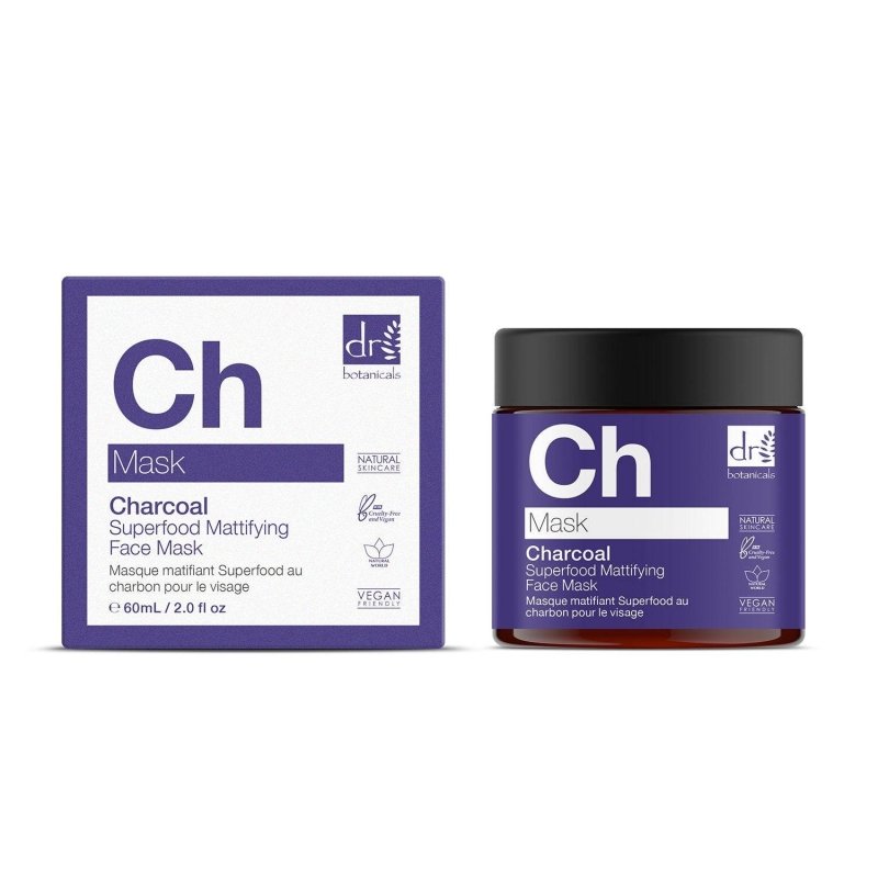 Skin Chemist Charcoal Superfood Mattifying Face Mask 60ml