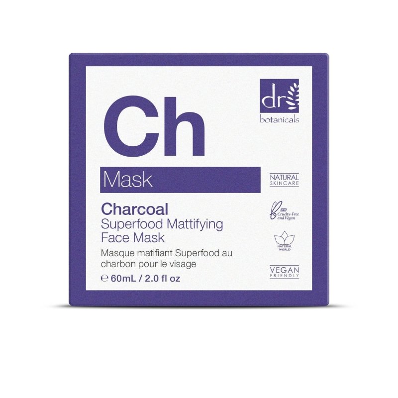 Skin Chemist Charcoal Superfood Mattifying Face Mask 60ml