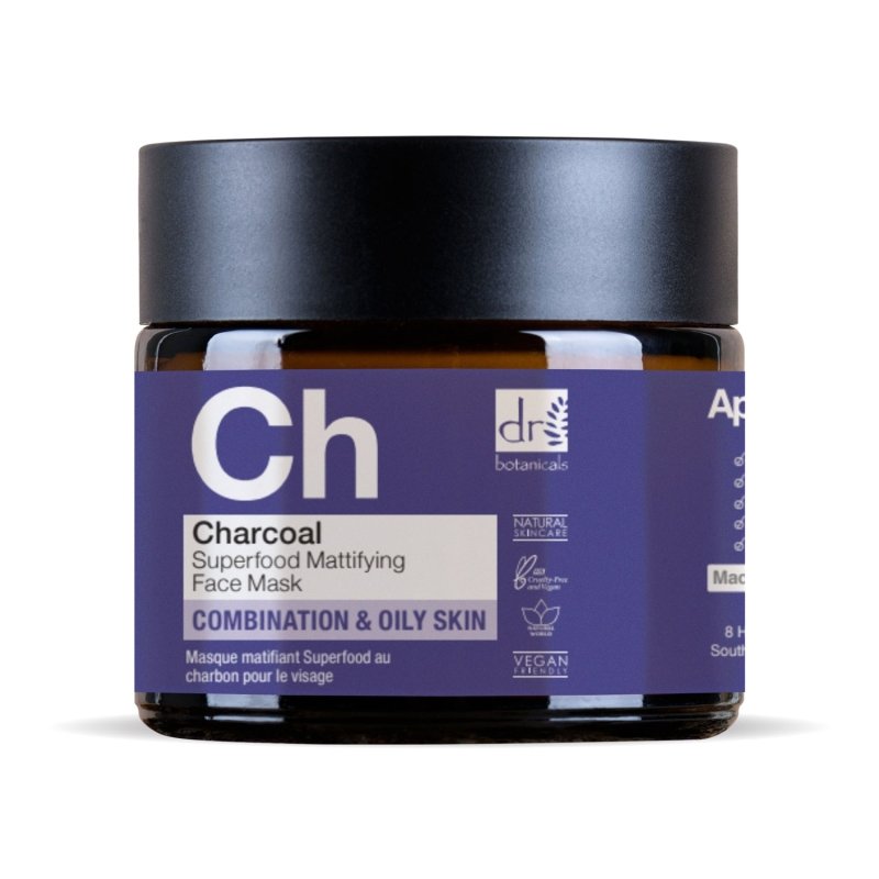 skin chemist Charcoal Superfood Mattifying Face Mask 60ml