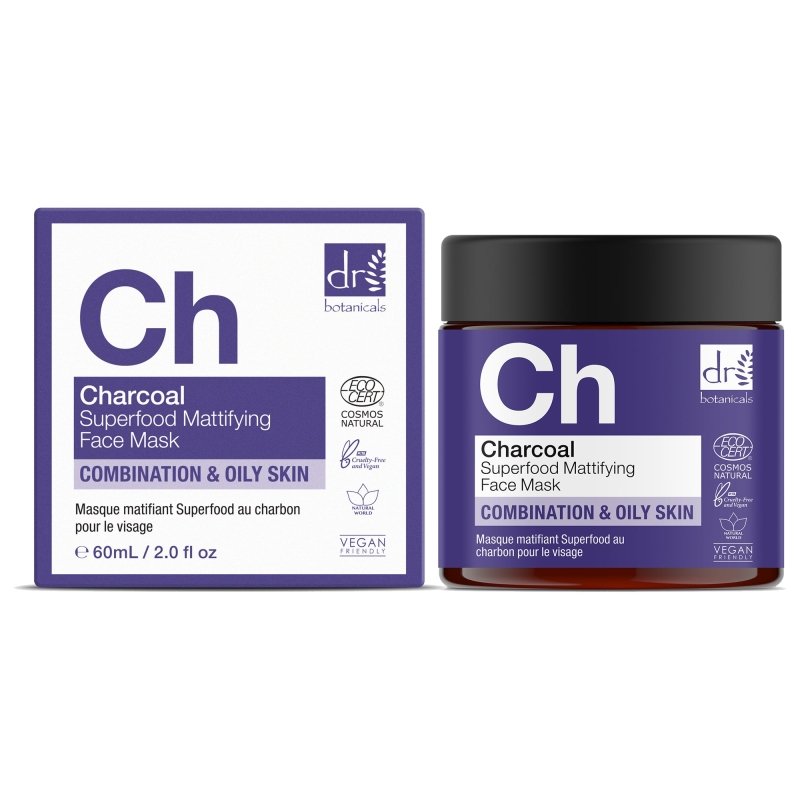 Skin Chemist Charcoal Superfood Mattifying Face Mask 60ml