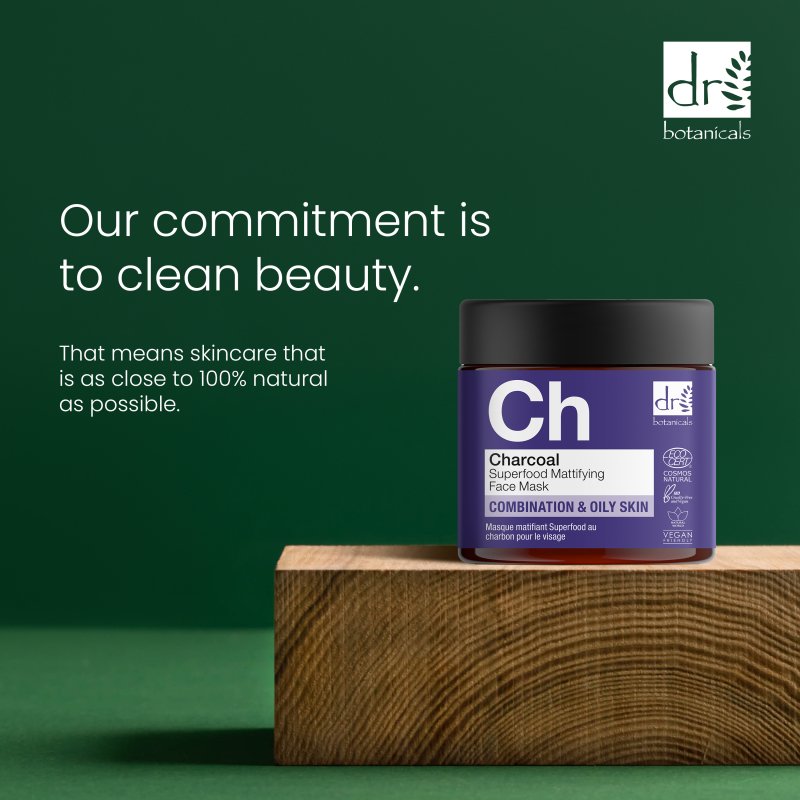 Skin Chemist Charcoal Superfood Mattifying Face Mask 60ml