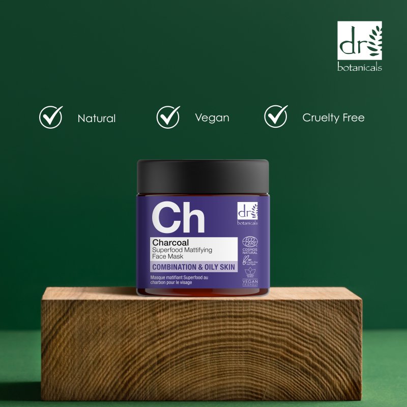 Skin Chemist Charcoal Superfood Mattifying Face Mask 60ml