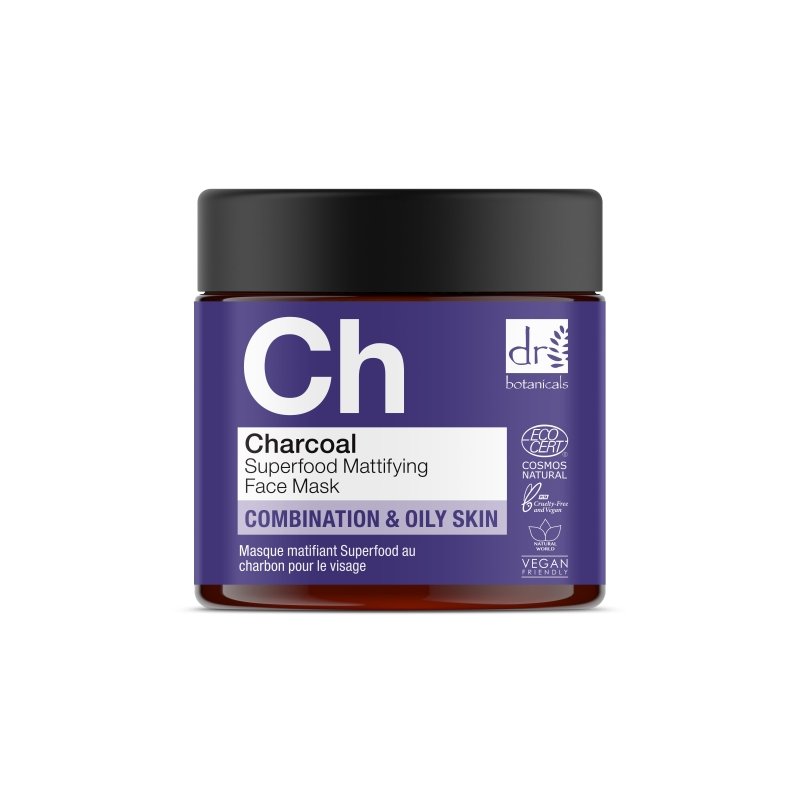 skin chemist Charcoal Superfood Mattifying Face Mask 60ml
