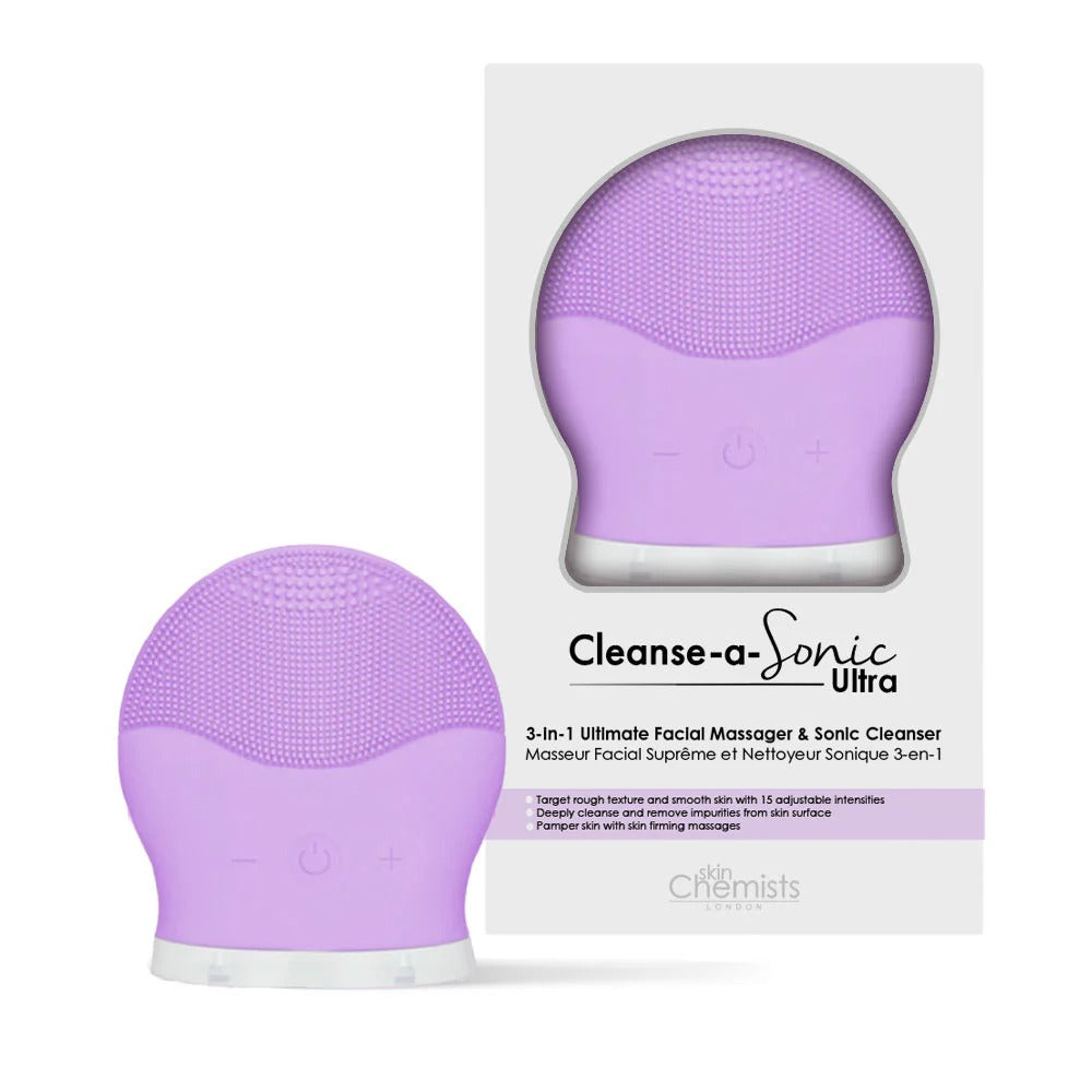 skin chemist Cleanse - A - Sonic Cleansing Device (PURPLE)