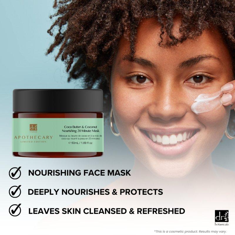Skin Chemist Coca Butter & Coconut Nourishing 20 Minute Mask 50ml
