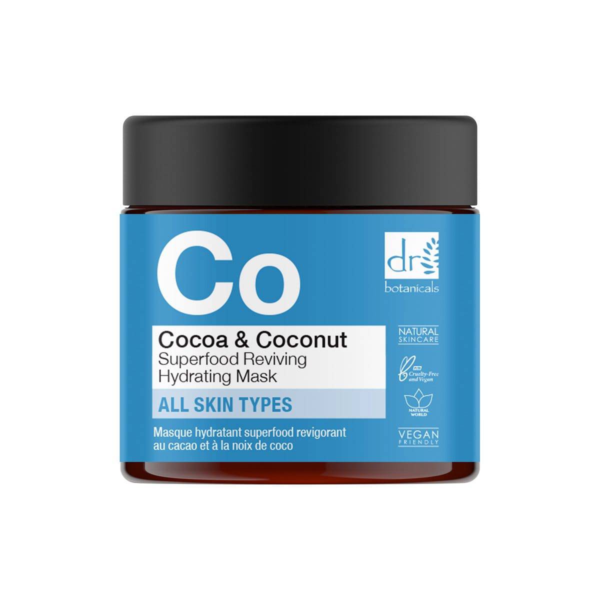 skin chemist Cocoa & Coconut Superfood Reviving Hydrating Mask 60ml