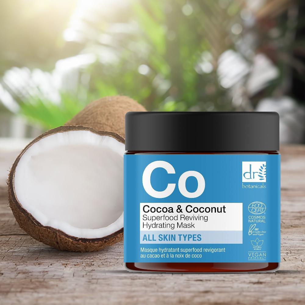 Skin Chemist Cocoa & Coconut Superfood Reviving Hydrating Mask Duo