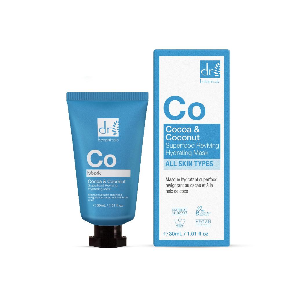 Skin Chemist Cocoa & Coconut Superfood Reviving Hydrating Mask Duo