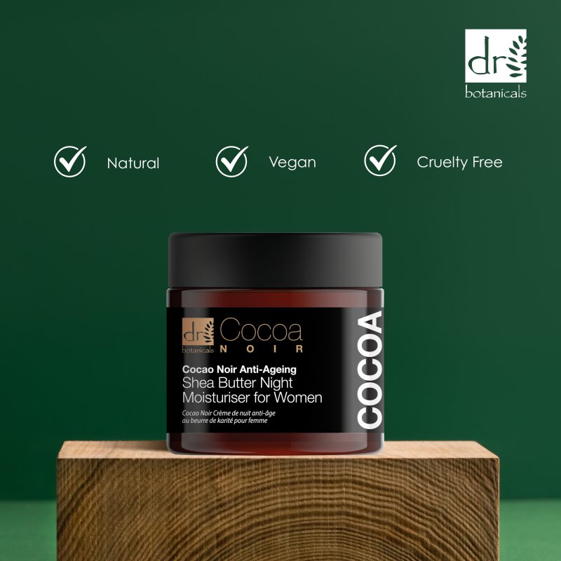 Skin Chemist Cocoa Noir Anti-Ageing Shea Butter Night Moisturiser 60ml