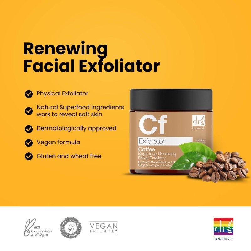 Skin Chemist Coffee Superfood Renewing Facial Exfoliator 60ml