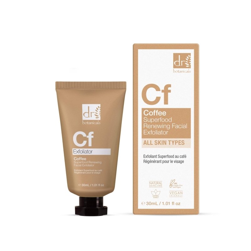 Skin Chemist Coffee Superfood Renewing Facial Exfoliator With Physical & Chemical E