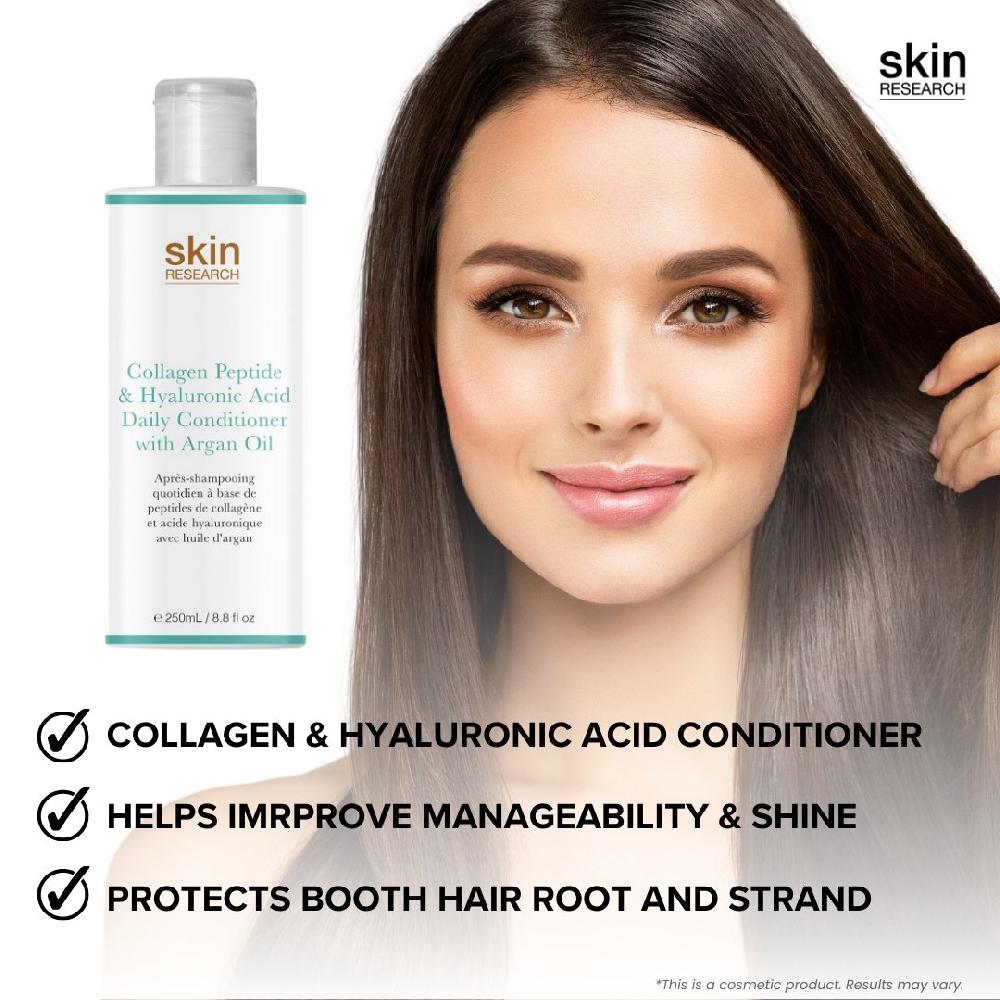 Skin Chemist Collagen Peptide & Hyaluronic Acid Daily Conditioner With Argan Oil 25