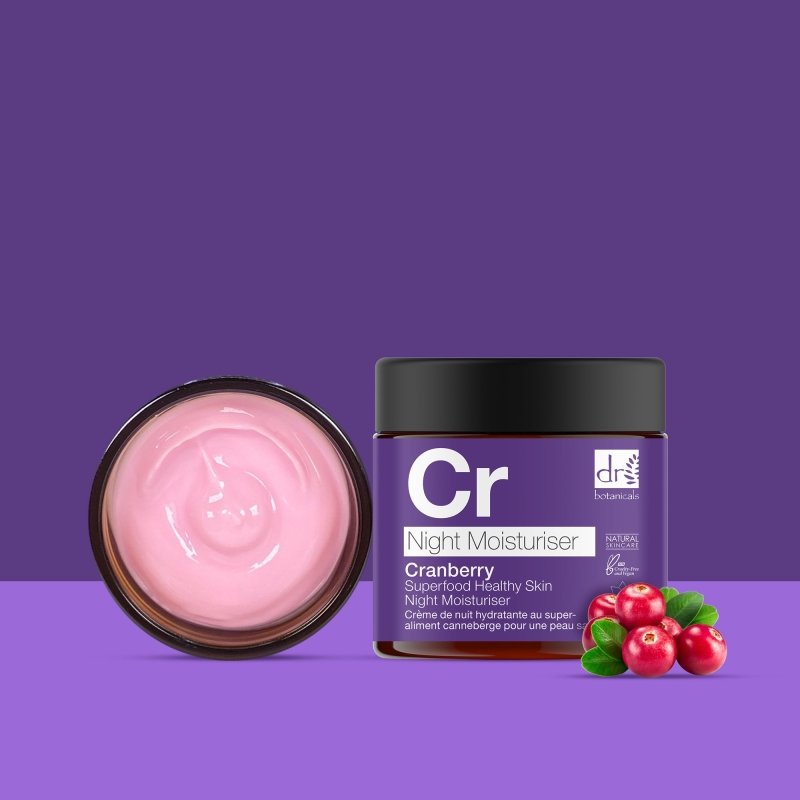 Skin Chemist Cranberry Superfood Healthy Skin Night Moisturiser 60ml
