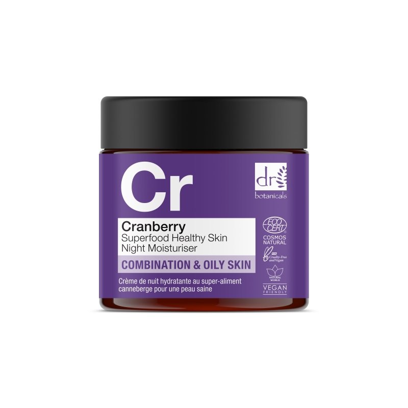 skin chemist Cranberry Superfood Healthy Skin Night Moisturiser 60ml