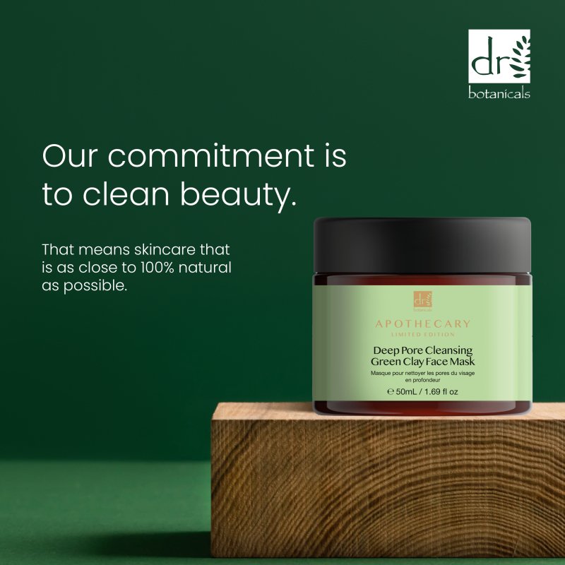 Skin Chemist Deep Pore Cleansing Green Clay Face Mask 50ml