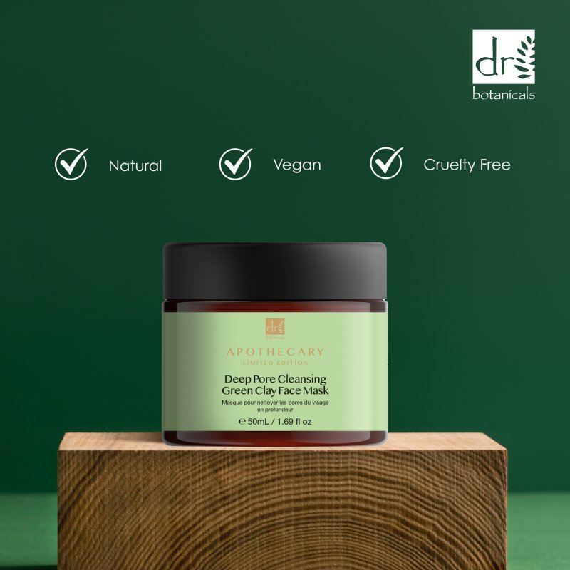 Skin Chemist Deep Pore Cleansing Green Clay Face Mask 50ml