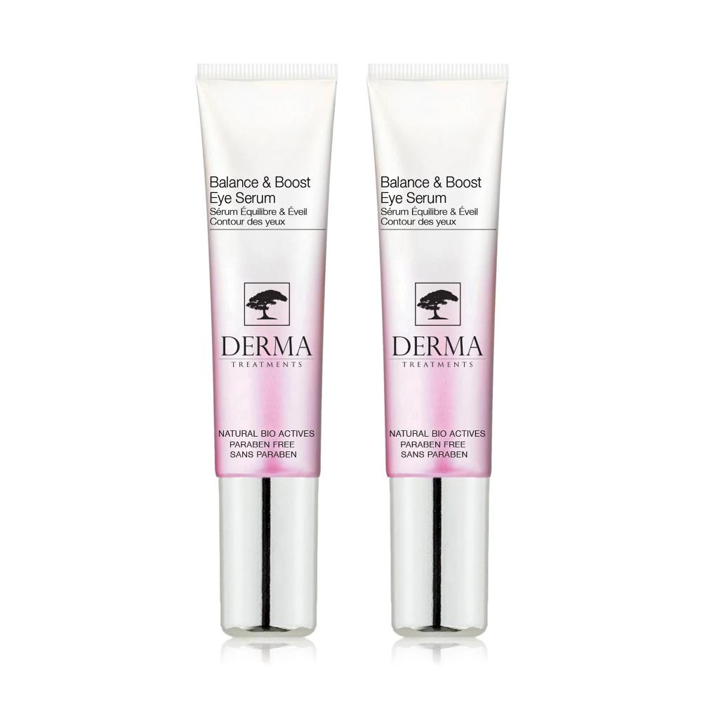 skin chemist Derma Treatments Balance & Boost Eye Serum 15ml Twin Value Savings Pac