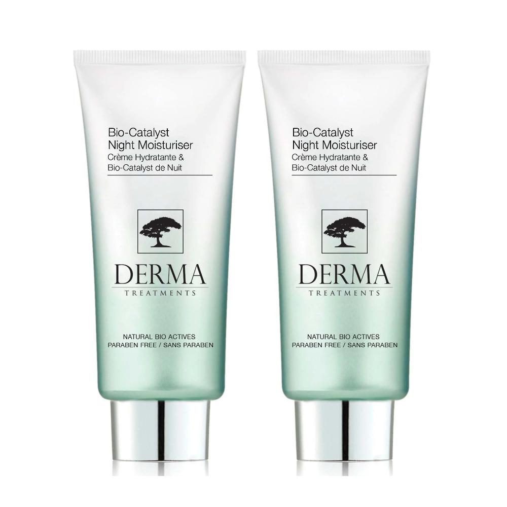 skin chemist Derma Treatments Bio-Catalyst Night Moisturiser 50ml Twin Value Saving