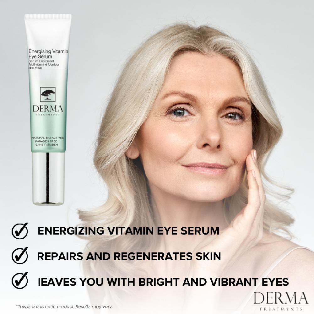 Skin Chemist Derma Treatments Energising Vitamin Eye Serum 15ml Twin Value Savings
