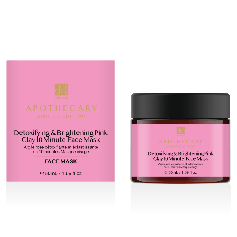 Skin Chemist Detoxifying & Brightening Pink Clay 10 Minute Face Mask 50ml