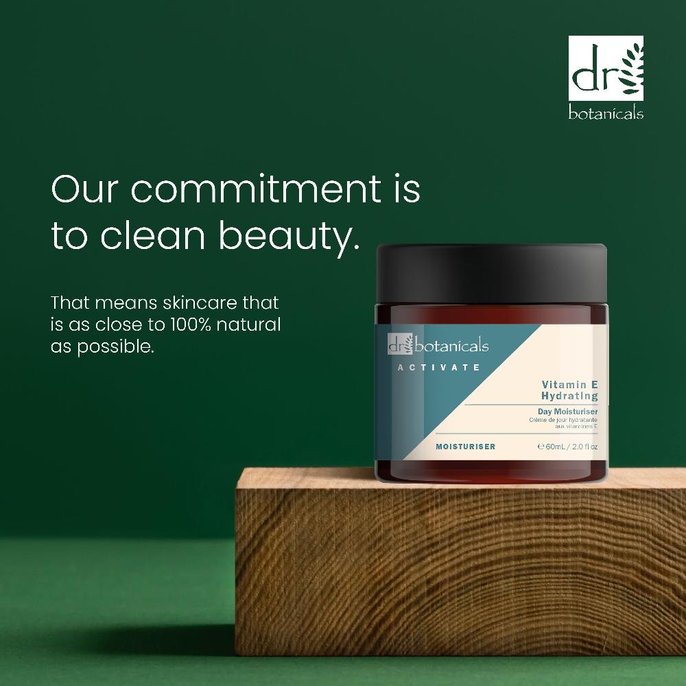 Skin Chemist Dr Botanicals Activate Vitamin E Hydrating Day Moisturiser 60ml Twin V