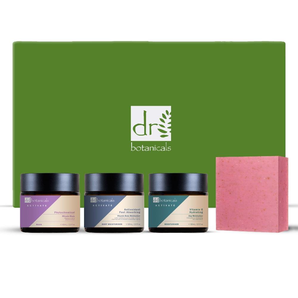 skin chemist Dr Botanicals Anti-Ageing Activate Skincare Gift Set