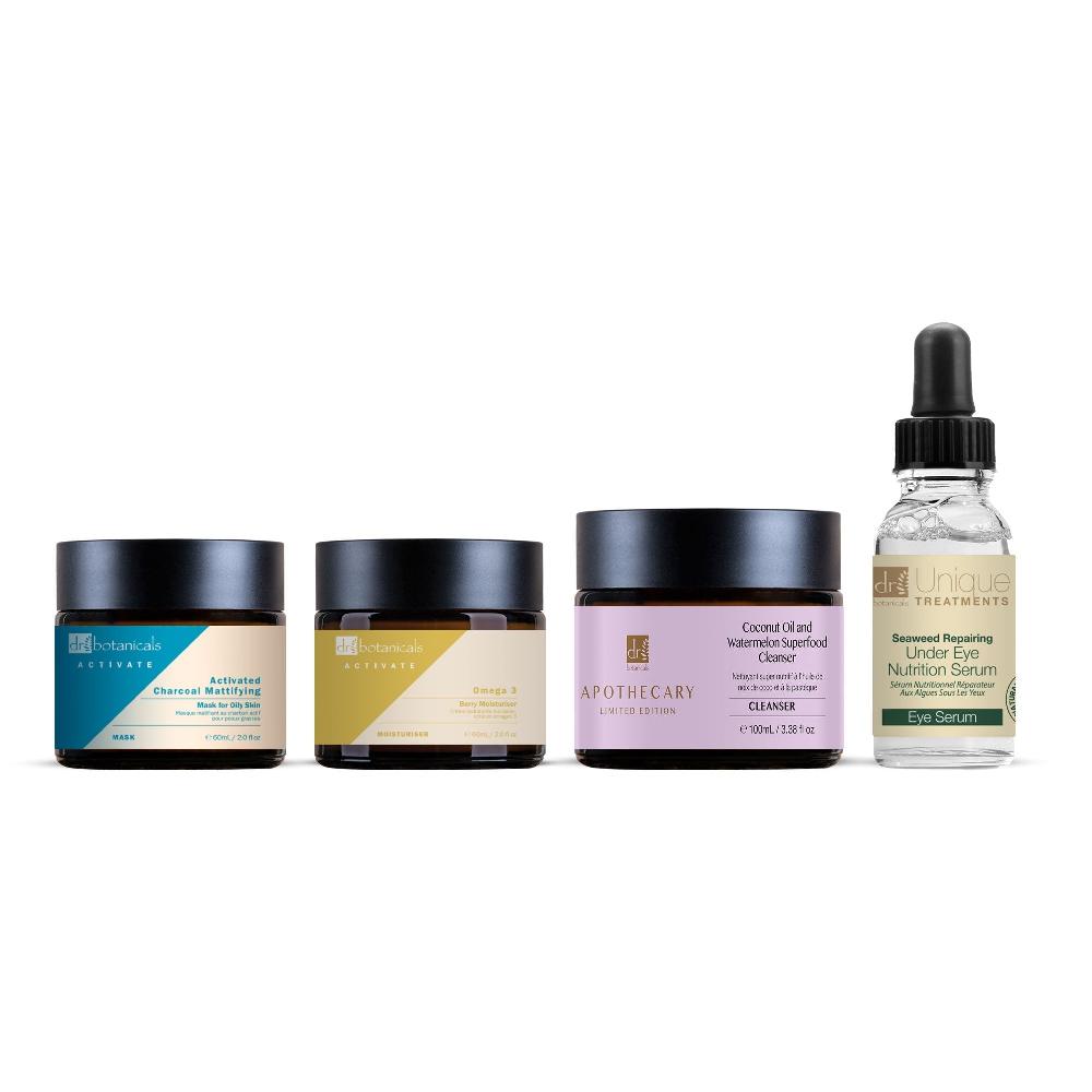 skin chemist Dr Botanicals Anti-Ageing Glow & Revive SHORT DATE Kit