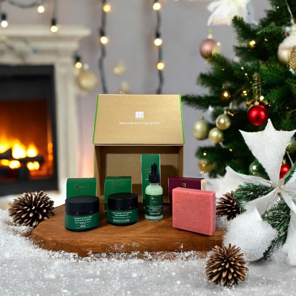 skin chemist Dr Botanicals Anti-Ageing Green Caviar Night Skincare Christmas Gift S