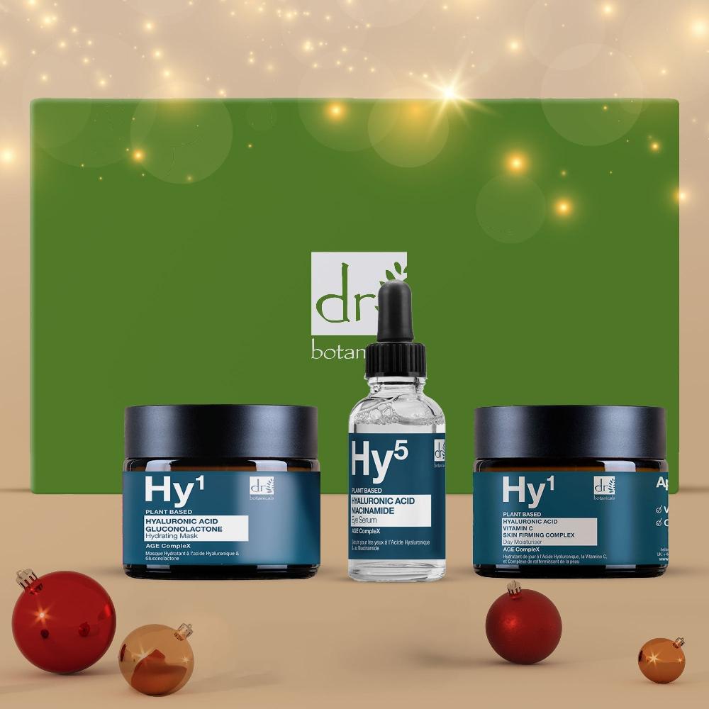 Skin Chemist Dr Botanicals Anti-Ageing Hyaluronic Acid Skincare Gift Set