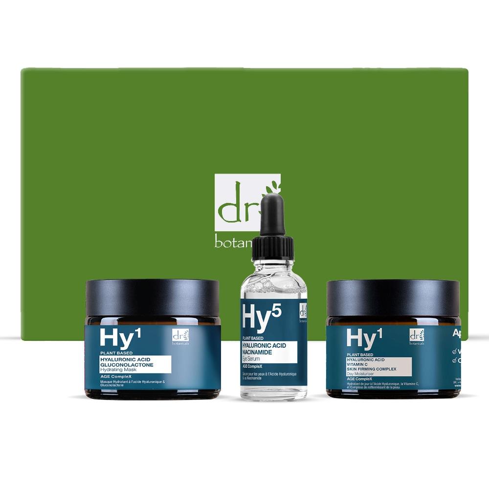 skin chemist Dr Botanicals Anti-Ageing Hyaluronic Acid Skincare Gift Set