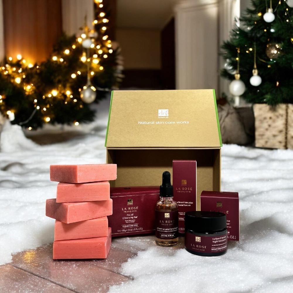 Skin Chemist Dr Botanicals Anti-Ageing La Rose Francaise Evening Skincare Christmas