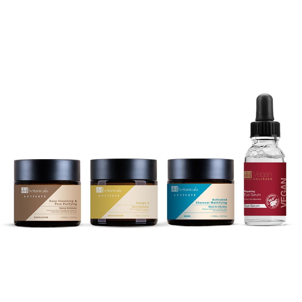 skin chemist Dr Botanicals Anti-Ageing Purifying SHORT DATE Kit