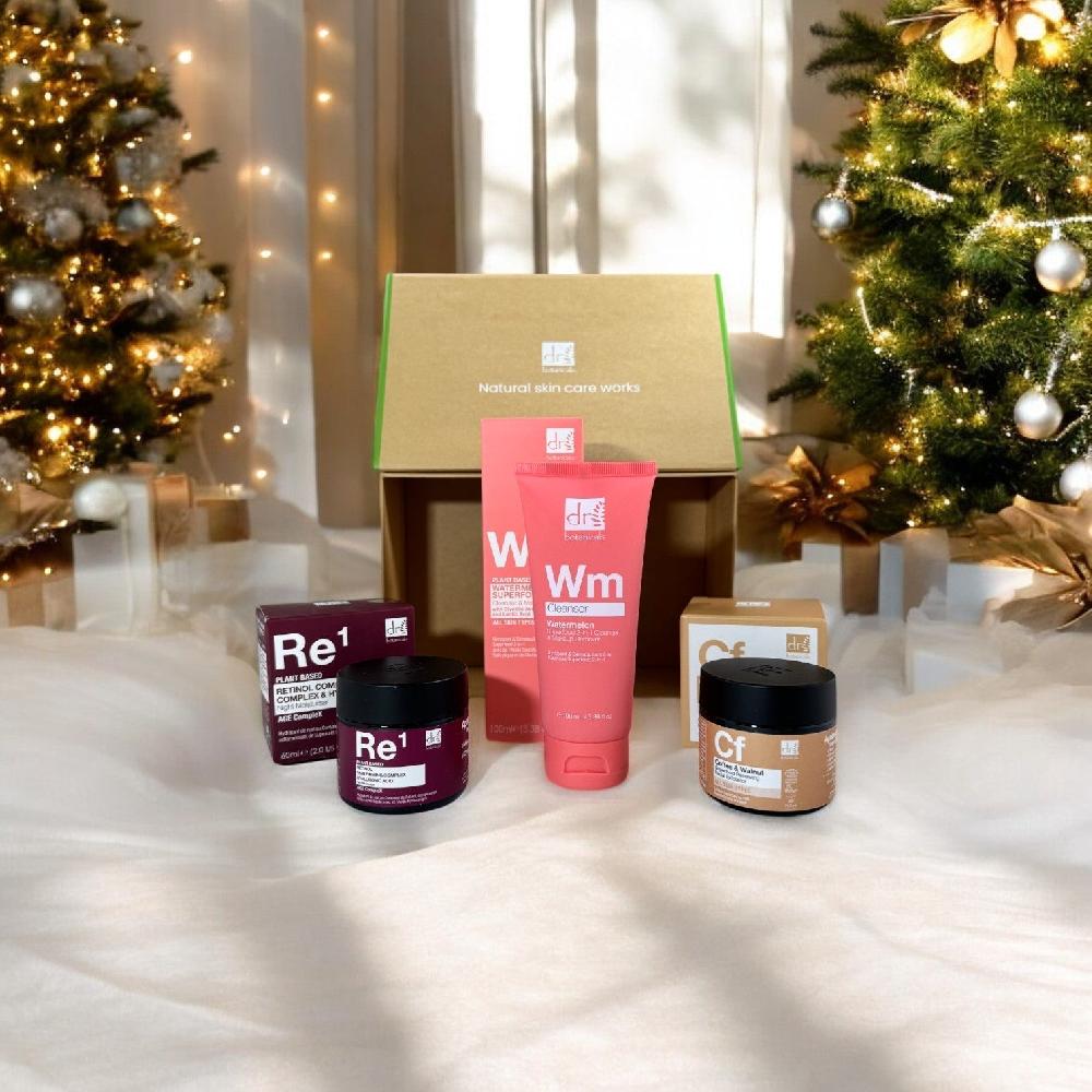 Skin Chemist Dr Botanicals Anti-Ageing Retinol Evening Christmas Gift Set
