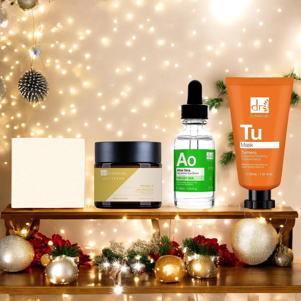 skin chemist Dr Botanicals Anti-Ageing Superfood Glow SHORT DATE Kit