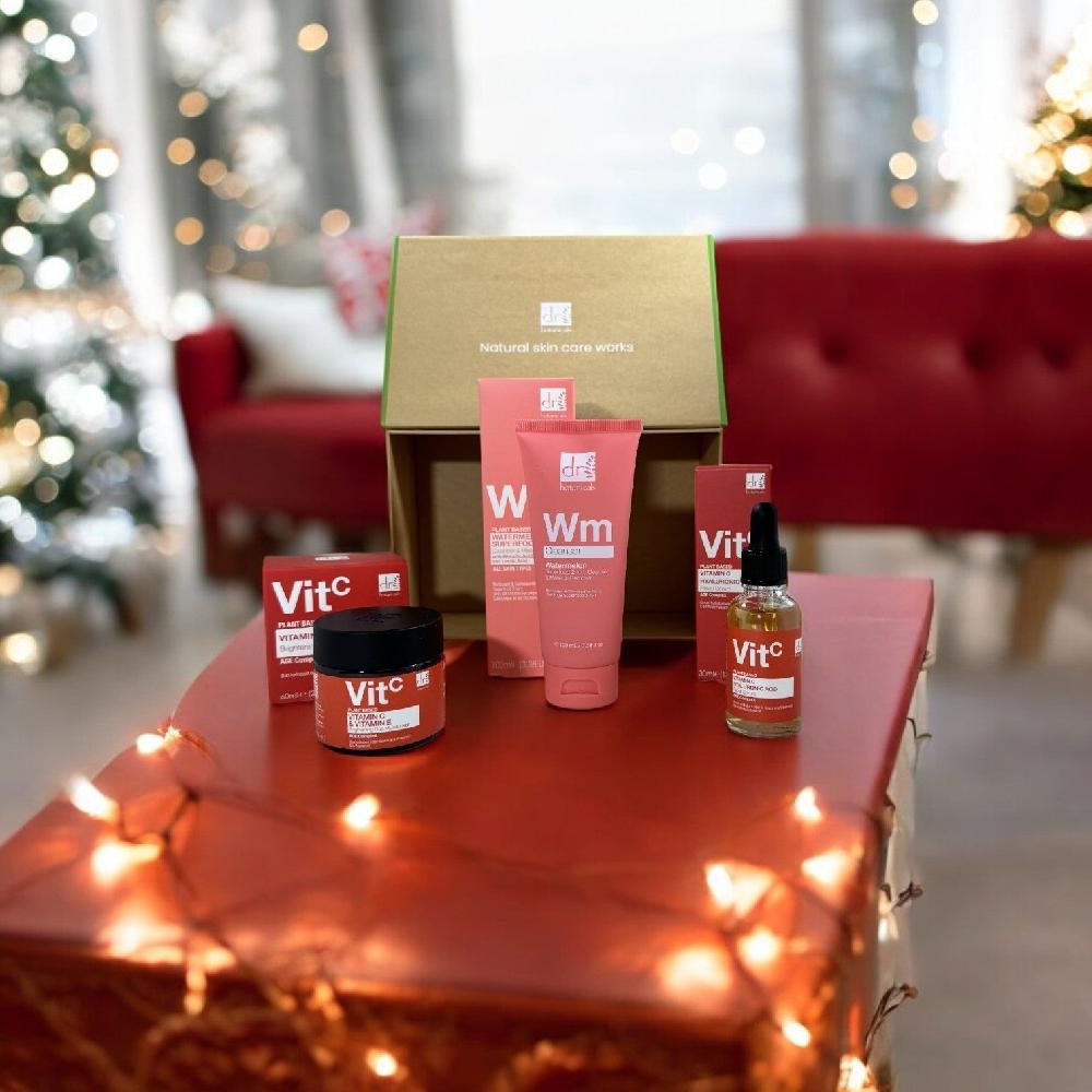 Skin Chemist Dr Botanicals Anti-Ageing Vitamin C Skincare Christmas Gift Set