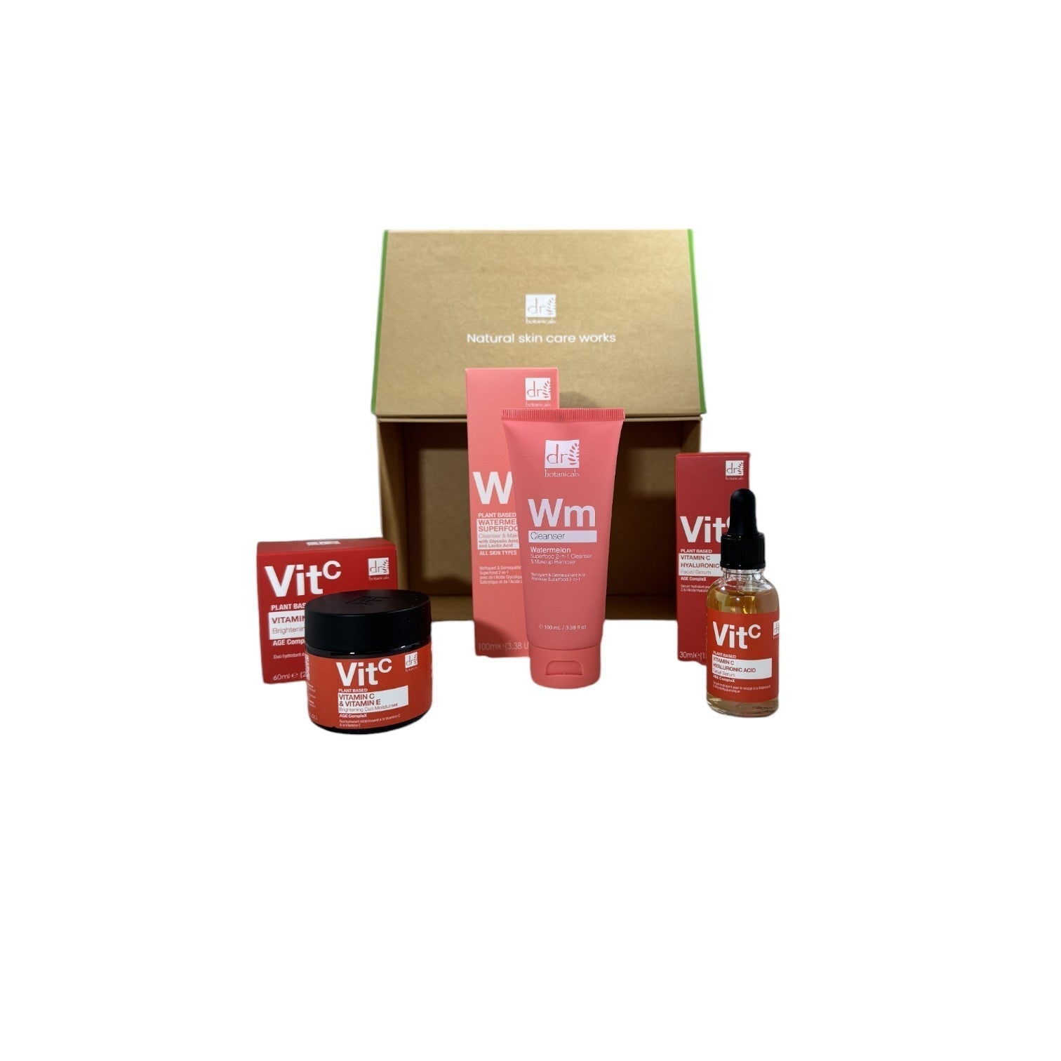 skin chemist Dr Botanicals Anti-Ageing Vitamin C Skincare Christmas Gift Set