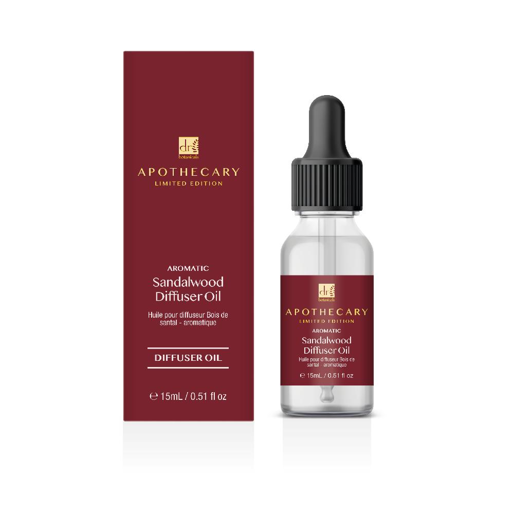Skin Chemist Dr Botanicals Aromatic Sandalwood Diffuser Oil 15ml Twin Value Savings