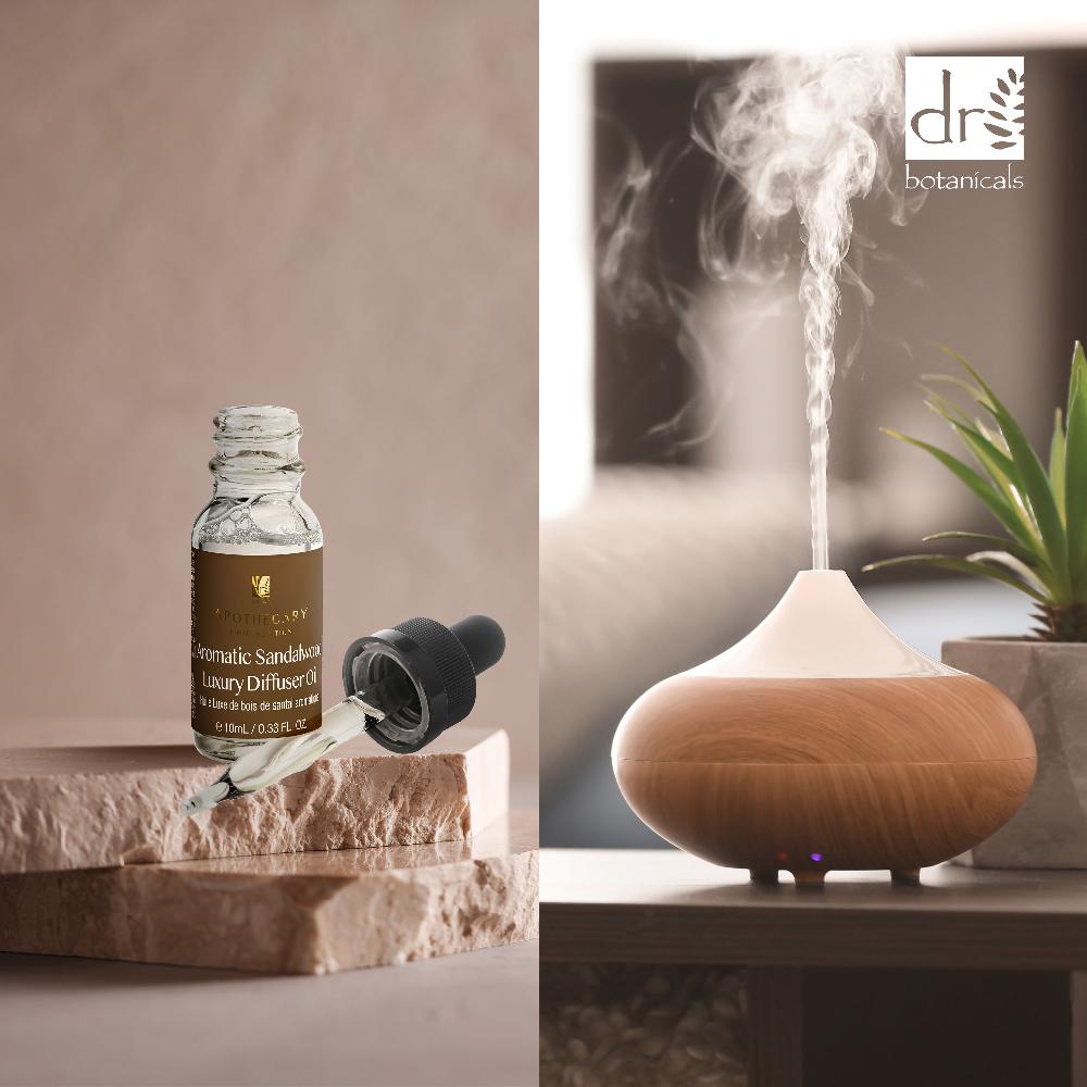 Skin Chemist Dr Botanicals Aromatic Sandalwood Luxury Diffuser Oil 10ml Twin Value