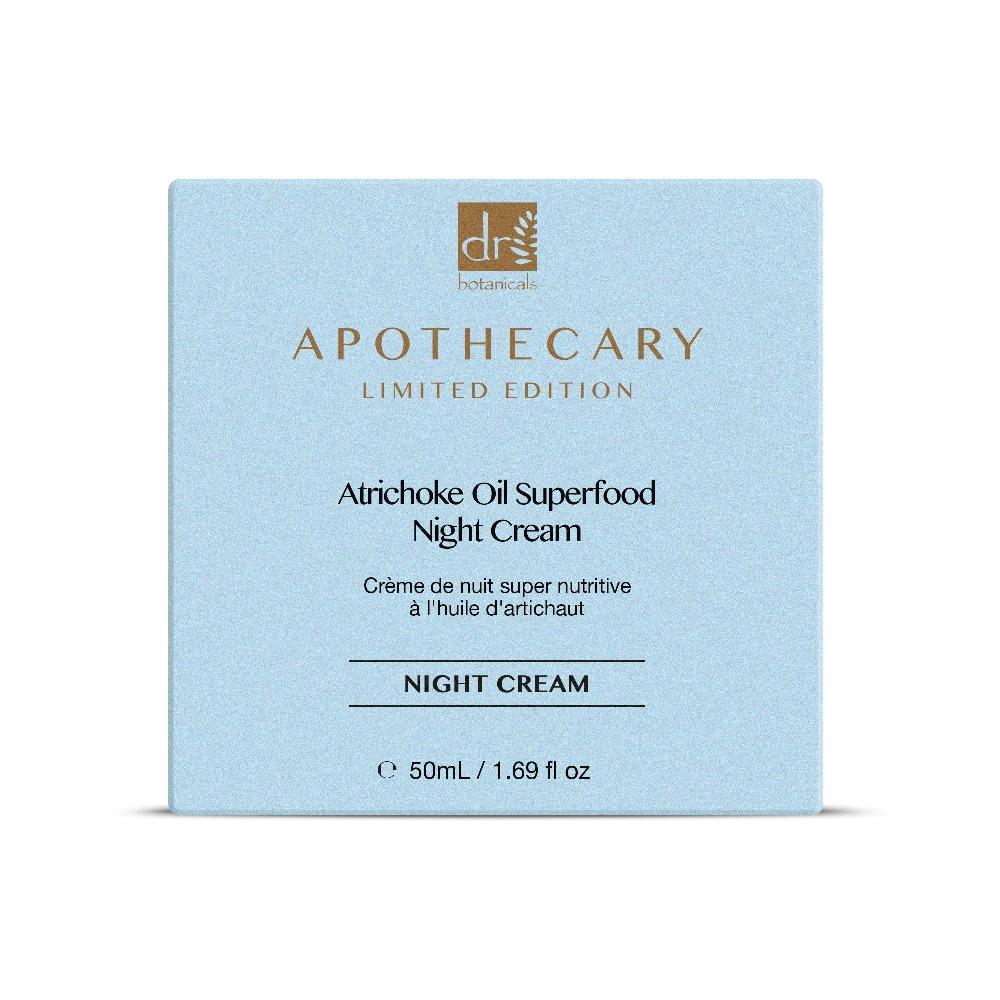 Skin Chemist Dr Botanicals Artichoke Oil Superfood Night Cream 50ml Twin Value Savi