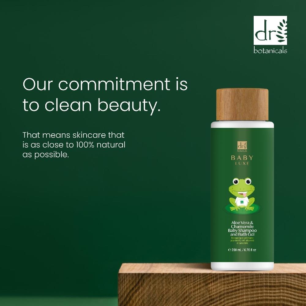 Skin Chemist Dr Botanicals Baby Lux Aloe Vera & Chamomile Baby Shampoo & Bath Gel 2