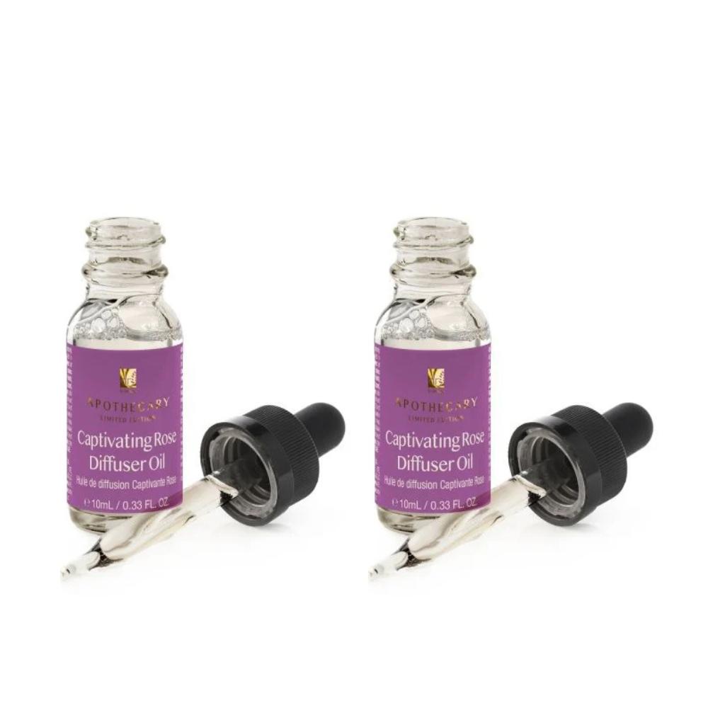 skin chemist Dr Botanicals Captivating Rose Diffuser Oil 10ml Twin Value Savings Pa