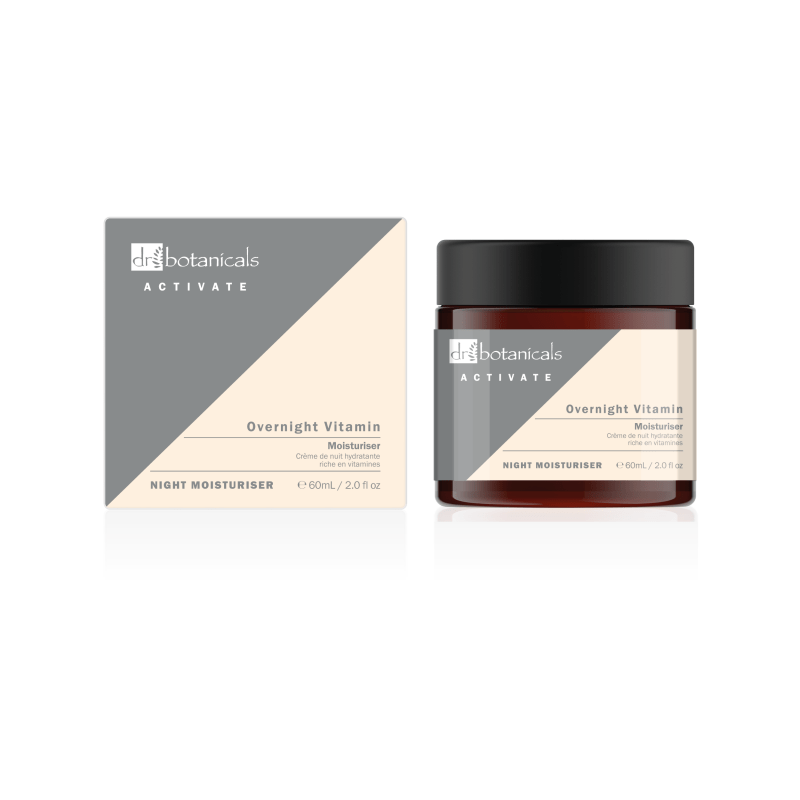 Skin Chemist Dr Botanicals Charcoal Mattifying Mask & Overnight Vitamin Moisturiser