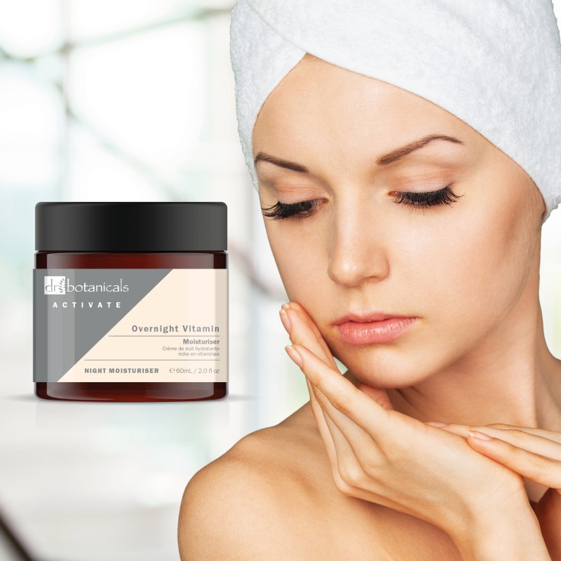 Skin Chemist Dr Botanicals Charcoal Mattifying Mask & Overnight Vitamin Moisturiser