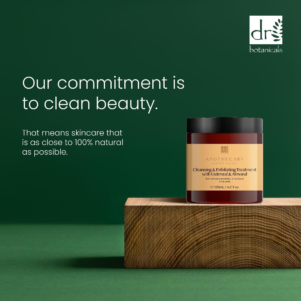 Skin Chemist Dr Botanicals Cleansing & Exfoliating Treatment With Oatmeal & Almond