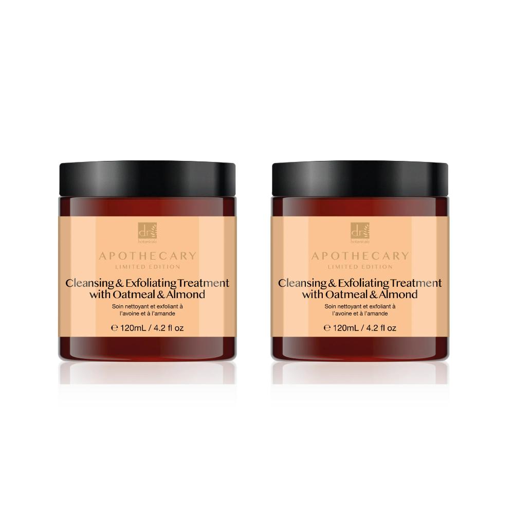 skin chemist Dr Botanicals Cleansing & Exfoliating Treatment with Oatmeal & Almond